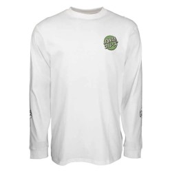 тениска,мъжки,тениски,дамски,тениски,santa,cruz,mixed,up,dot,long,sleeve,t,shirt,white,(white)