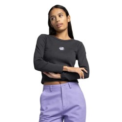 Тениска Santa cruz Partial dot emb long sleeve T-shirt - Black (Black Wash) тениска,мъжки,тениски,дамски,тениски,santa,cruz,partial,dot,emb,long,sleeve,t,shirt,black,(black,wash)
