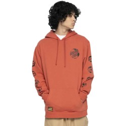 Суичър Santa cruz Planet dot hoodie - Orange (Rooibos) суичър,мъжки,пуловери,santa,cruz,planet,dot,hoodie,orange,(rooibos)