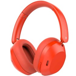 слушалки,слушалки,realme,techlife,studio,h1,wireless,earphones,orange,(red)