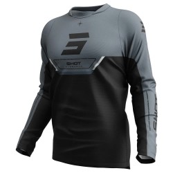 блуза,с,дълъг,ръкав,мъжки,тениски,дамски,тениски,shot,devo,daytona,long,sleeve,jersey,black,grey,(black)