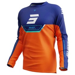 блуза,с,дълъг,ръкав,мъжки,тениски,дамски,тениски,shot,devo,daytona,long,sleeve,jersey,orange,blue,(orange)