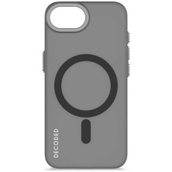 Decoded Recycled Plastic iPhone 16e phone case - Grey (Transparent Black) други,аксесоари,decoded,recycled,plastic,iphone,16e,phone,case,grey,(transparent,black)