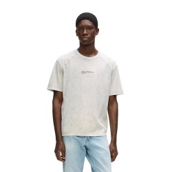 Тениска Karl lagerfeld jeans A1M17003 Slim Fit short sleeve T-shirt - Beige (Micro Chip) тениска,мъжки,тениски,дамски,тениски,karl,lagerfeld,jeans,a1m17003,slim,fit,short,sleeve,t,shirt,beige,(micro,chip)