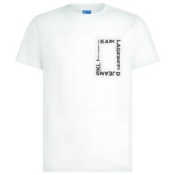 тениска,мъжки,тениски,дамски,тениски,karl,lagerfeld,jeans,b2m17046,short,sleeve,t,shirt,white,(white)