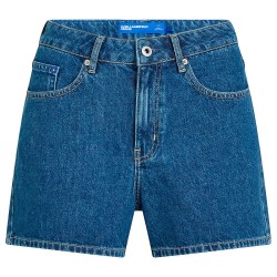 дънки,мъжки,панталони,дамски,панталони,karl,lagerfeld,jeans,b2w10067,high,waist,denim,shorts,blue,(mid,blue)