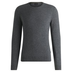 Блуза BOSS Emigliore 10273542 sweater - Grey (Medium Grey) блуза,мъжки,пуловери,дамски,пуловери,boss,emigliore,10273542,sweater,grey,(medium,grey)