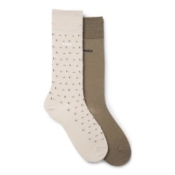 чорапи,мъжки,чорапи,boss,mini,iconic,mc,10263508,socks,2,pairs,beige,white,(light,beige)