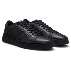Маратонки BOSS Rhys Pu 10249963 trainers - Black маратонки,мъжки,маратонки,дамски,маратонки,boss,rhys,pu,10249963,trainers,black