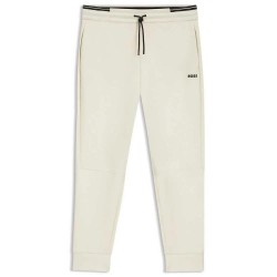 Анцуг BOSS Zone 10272320 01 sweat pants - Beige (Open White) анцуг,мъжки,панталони,дамски,панталони,boss,zone,10272320,01,sweat,pants,beige,(open,white)