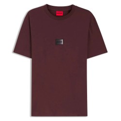 тениска,мъжки,тениски,дамски,тениски,hugo,danotie,10266462,t,shirt,brown,purple,(open,brown)