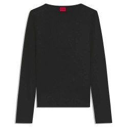 тениска,мъжки,тениски,дамски,тениски,hugo,dasiia,10272999,red,long,sleeve,t,shirt,black,(black)