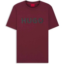 тениска,мъжки,тениски,hugo,dulivio,short,sleeve,t,shirt,dark,red