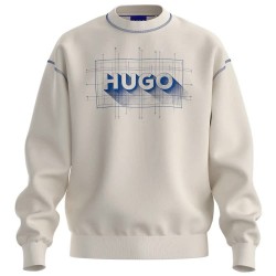 блуза,мъжки,пуловери,hugo,nothalic,10277048,blue,sweatshirt,white,(open,white)