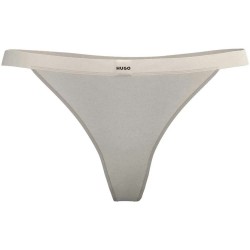 HUGO Signature 10277573 thong - White (Open White) дамско,бельо,дамски,бикини,и,танкини,hugo,signature,10277573,thong,white,(open,white)