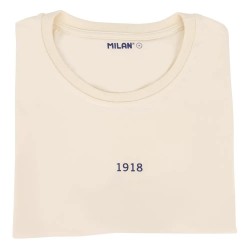 Тениска MILAN 430 Since 1918 short sleeve T-shirt - Beige тениска,мъжки,тениски,milan,430,since,1918,short,sleeve,t,shirt,beige