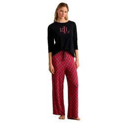 пижама,дамски,пижами,lauren,by,ralph,lauren,iln72466,pyjama,red,black,(red,plaid)