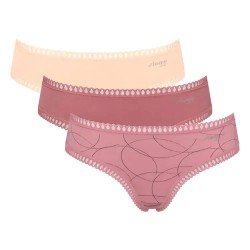 дамско,бельо,дамски,бикини,и,танкини,sloggi,go,crush,hipster,panties,3,units,beige,pink,(pink,nude)