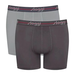 боксерки,мъжко,бельо,sloggi,start,short,boxers,2,units,grey,(black,combination)