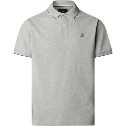 дамски,блузи,с,яка,мъжки,блузи,с,яка,hackett,heritage,tipped,short,sleeve,polo,grey,(light,grey,marl)