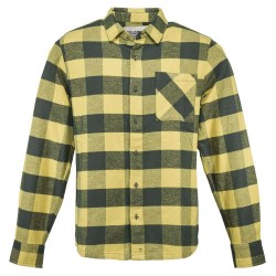 карирана,риза,мъжки,ризи,dolomite,flanell,check,long,sleeve,shirt,spice,yellow,tree,green