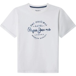 тениска,мъжки,тениски,дамски,тениски,pepe,jeans,beckett,short,sleeve,t,shirt,white,(white)