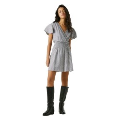рокля,дамски,поли,и,рокли,pepe,jeans,cinsy,short,sleeve,short,dress,grey,(union,blue)