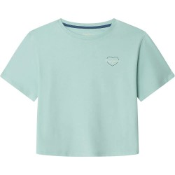 Тениска Pepe jeans Giana short sleeve T-shirt - Green (Aqua Blue) тениска,мъжки,тениски,дамски,тениски,pepe,jeans,giana,short,sleeve,t,shirt,green,(aqua,blue)