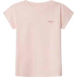тениска,мъжки,тениски,дамски,тениски,pepe,jeans,gigi,short,sleeve,t,shirt,pink,(soft,pink)