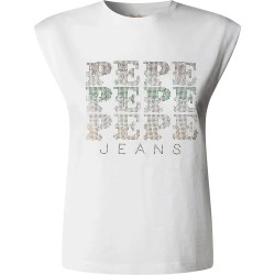 тениска,мъжки,тениски,дамски,тениски,pepe,jeans,lujan,sleeveless,t,shirt,white,(white)