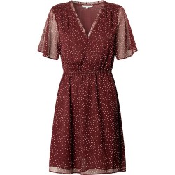 рокля,дамски,поли,и,рокли,pepe,jeans,marius,short,sleeve,short,dress,red,(lotus,red)