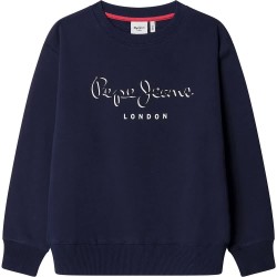 блуза,детски,блузи,pepe,jeans,michael,sweatshirt,blue,(navy)