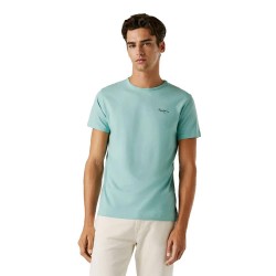 тениска,мъжки,тениски,дамски,тениски,pepe,jeans,original,basic,3n,short,sleeve,t,shirt,green,blue,(dark,acqua,blue)