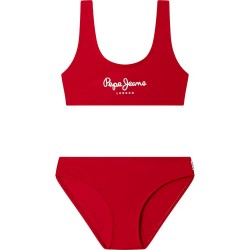 Pepe jeans Pepe bikini - Red (Cherry Red) детски,бански,костюми,pepe,jeans,pepe,bikini,red,(cherry,red)