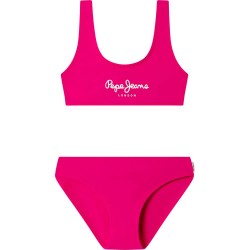 Pepe jeans Pepe bikini - Pink (Deep Fuchsia) детски,бански,костюми,pepe,jeans,pepe,bikini,pink,(deep,fuchsia)
