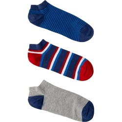Чорапи Pepe jeans PMU300006 short socks 3 pairs - Blue / Grey (Regal Blue) чорапи,мъжки,чорапи,дамски,чорапи,pepe,jeans,pmu300006,short,socks,3,pairs,blue,grey,(regal,blue)