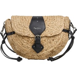 Чанта Pepe jeans Saddie Coast bag - Beige (Black) чанта,всички,чанти,pepe,jeans,saddie,coast,bag,beige,(black)