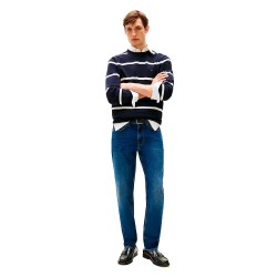 дънки,мъжки,панталони,tommy,hilfiger,core,harlem,tapered,fit,jeans,royal,blue