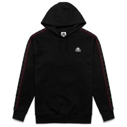 суичър,мъжки,пуловери,kappa,222,banda,madison,2,hoodie,black,(black,red,racing,white)