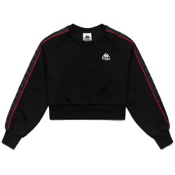 блуза,дамски,блузи,kappa,222,banda,marbella,2,sweatshirt,black,(black,red,racing,white)