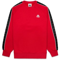 Блуза Kappa 222 Banda Vomis 3 sweatshirt - Red (Red Racing / Black / White) блуза,мъжки,пуловери,kappa,222,banda,vomis,3,sweatshirt,red,(red,racing,black,white)