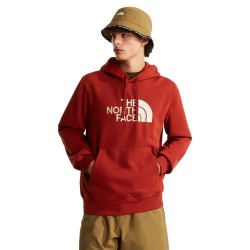 суичър,мъжки,пуловери,the,north,face,drew,peak,regular,hoodie,red,(iron,clay,desert,stone)
