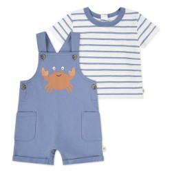 Huggies clothes 6Z2561 Sleeveless set - Blue (Infinity) детски,екипи,huggies,clothes,6z2561,sleeveless,set,blue,(infinity)