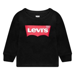 тениска,мъжки,тениски,дамски,тениски,levi´s,®,batwing,long,sleeve,t,shirt,black,(black)