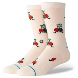 чорапи,мъжки,чорапи,дамски,чорапи,stance,community,crew,socks,beige,white,(ivory)