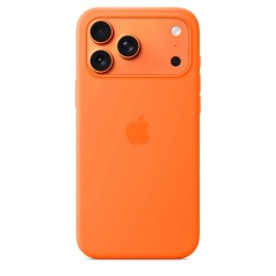 други,аксесоари,apple,iphone,17,pro,max,silicone,magsafe,phone,case,orange,(orange)