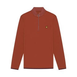 блуза,мъжки,пуловери,lyle,&,scott,tech,half,zip,sweatshirt,orange,(terracotta,orange)