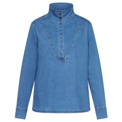 риза,с,дълъг,ръкав,дамски,ризи,redgreen,abbie,long,sleeve,shirt,blue,(denim)