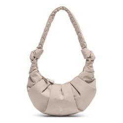 чанта,всички,чанти,got,bag,pleat,moon,small,monochrome,bag,beige,(scallop)