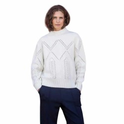 блуза,мъжки,пуловери,дамски,пуловери,sea,ranch,kamilla,sweater,white,(off,white)
